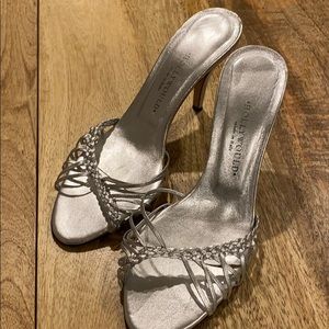 Hollywould silver strappy sandals
